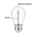 Bombillo Led Filamento S14 110V E27 1W 3000K