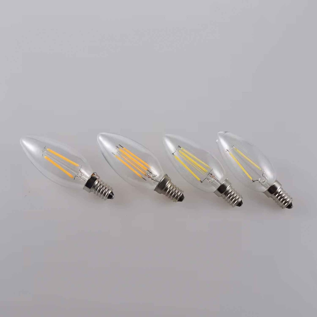 Bombillo Led Filamento C35 110V E14 4W