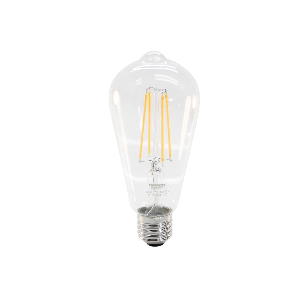 Bombillo Led Filamento ST64 110V E27 8W
