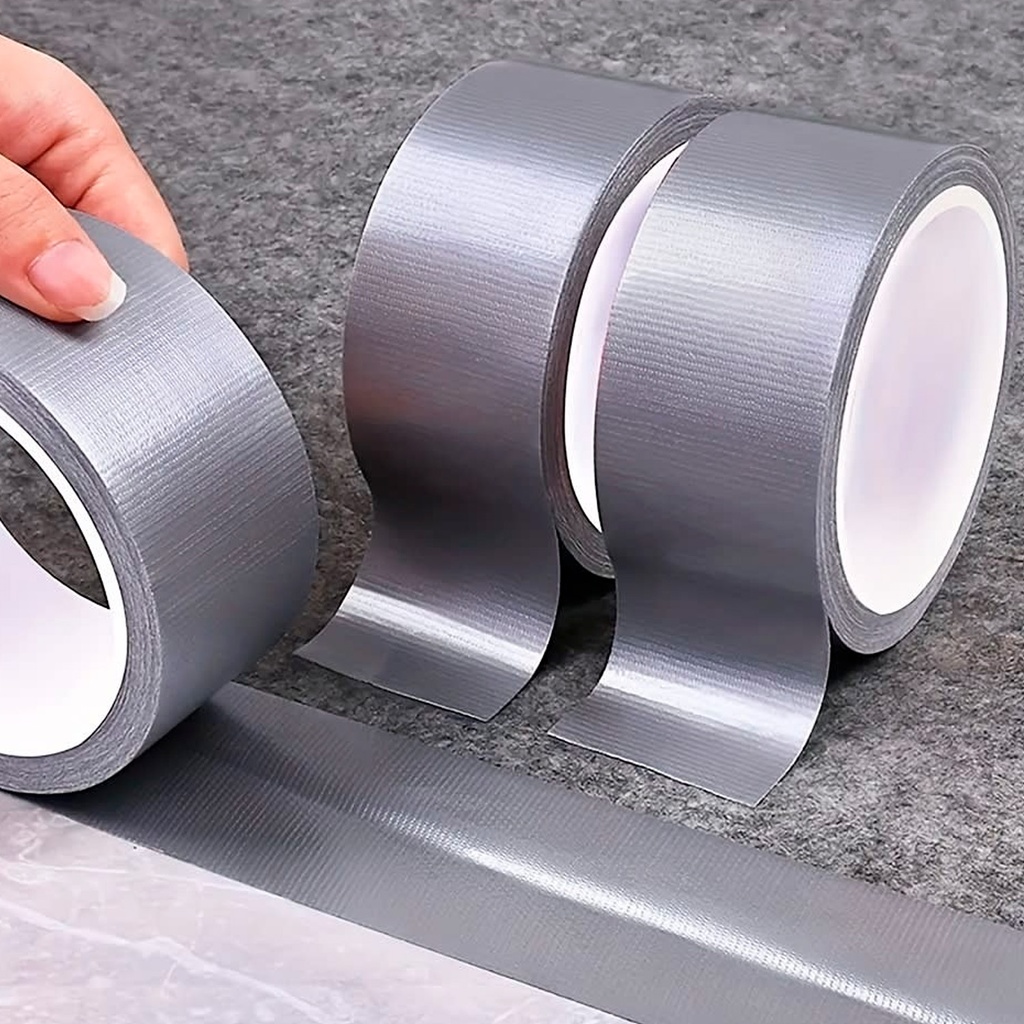 Cinta Para Ductos Color Gris 48mm x 20 Mts
