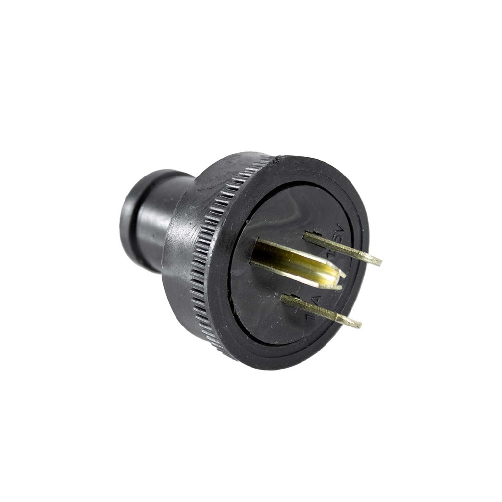Clavija Caucho15A 125V