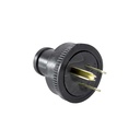 Clavija Caucho15A 125V