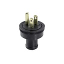 Clavija Caucho15A 125V