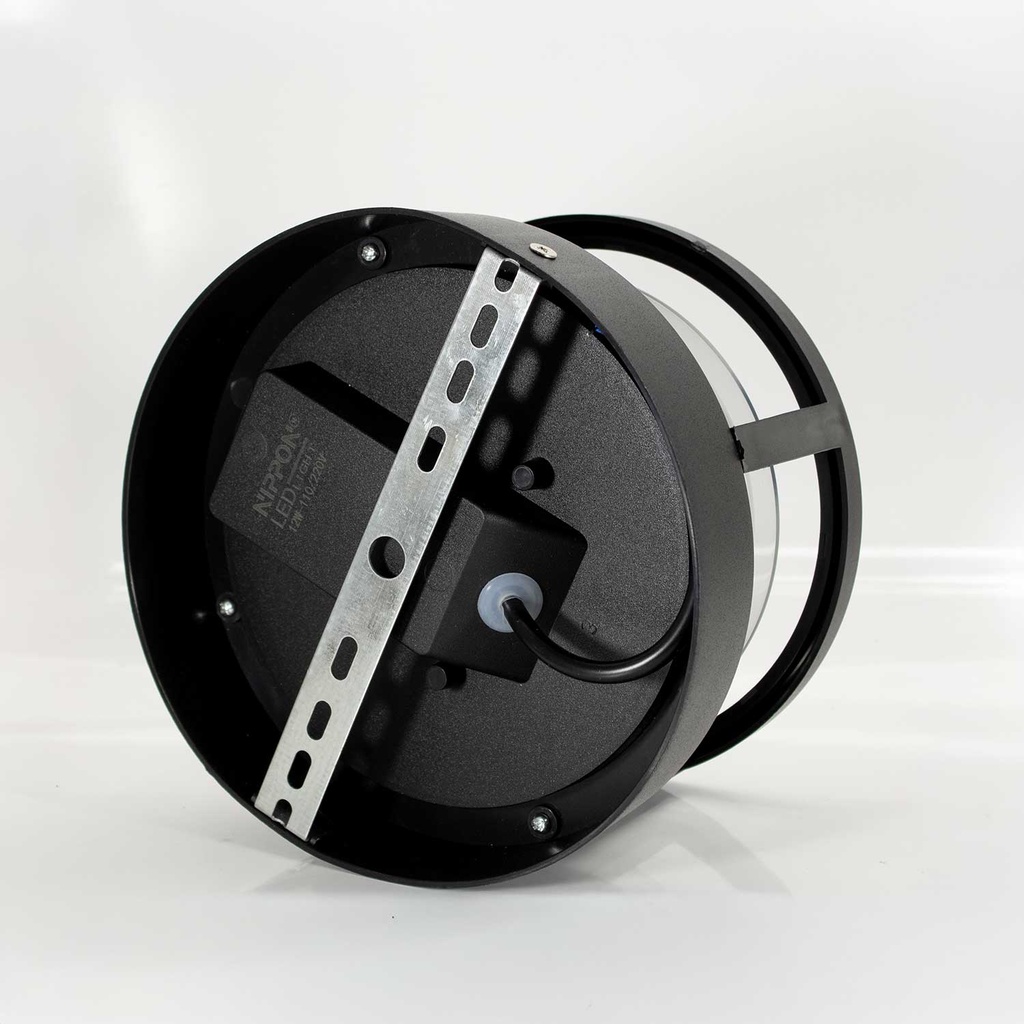 Aplique Deco. Led Circular S/Tapa 12W 3000K