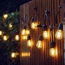 Bombillo Led Fil. Ambar S14 110V E27 1W 3000K