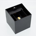 Aplique Cubo Led Plástico 85/265V 4W 3000K