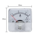 Amperímetro Análogo 50 x 50 mm