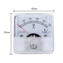 Voltímetro Análogo 50 x 50 mm