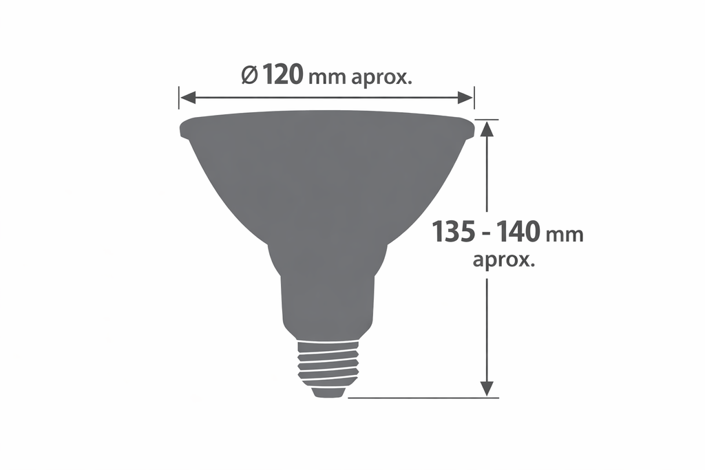Reflector Led Par 38 15W E27 6500K