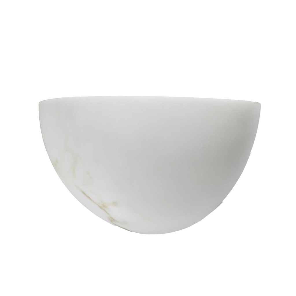 Aplique Decorativo Muro Dw Media Luna 60W E27