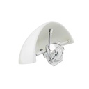 Aplique Decorativo Muro Dw Media Luna 60W E27