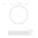 Lámpara Led Pie 110V 16W Dimer. Blanco