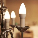 Bombillo Led C37 110V E27 5W