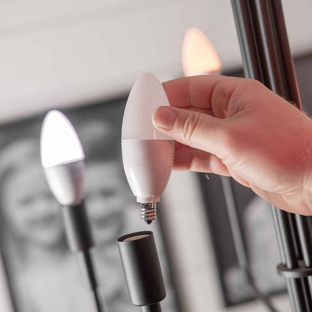 Bombillo Led C37 110V E14 5W