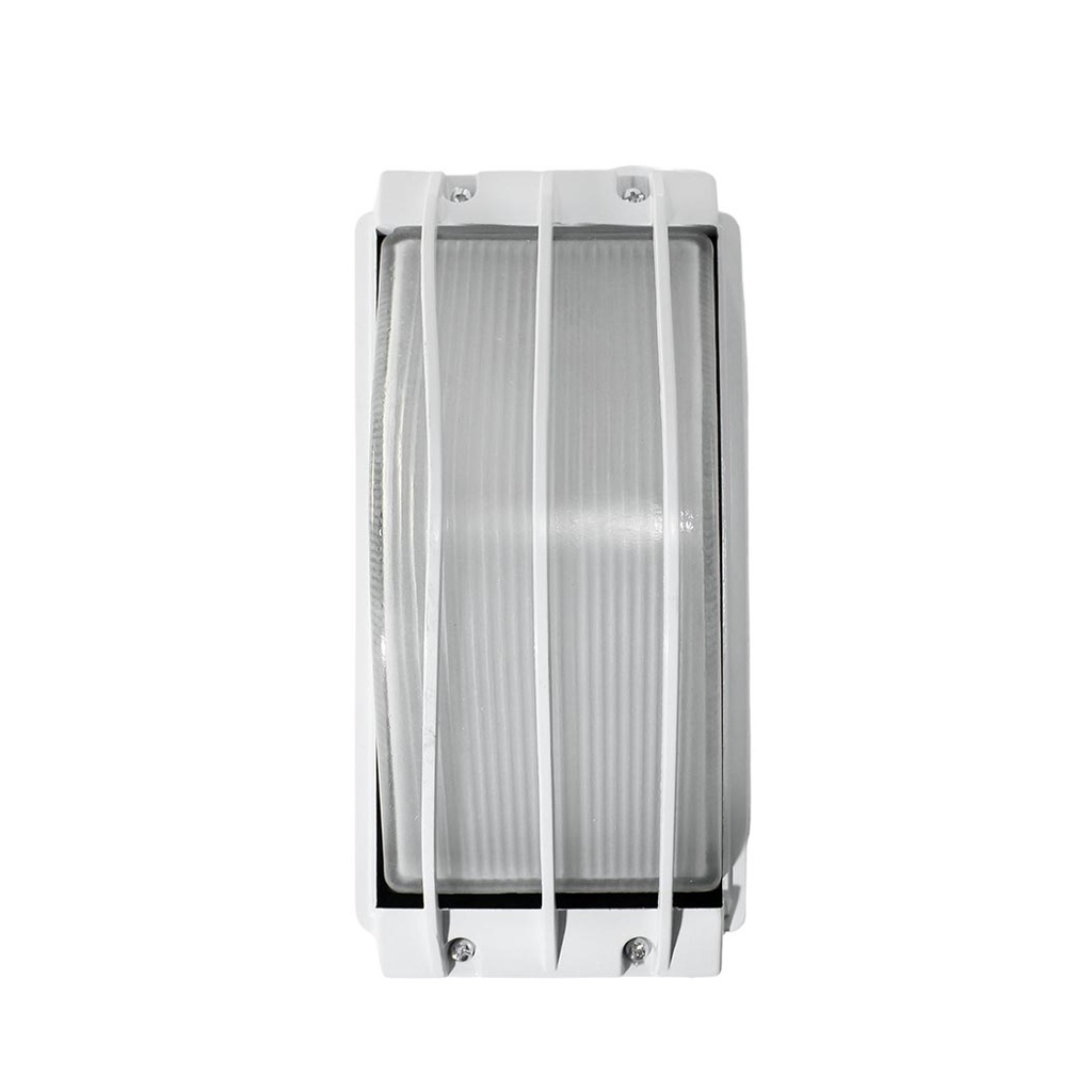 Aplique H38 60W E27 Con Rejilla Rectangular Grande