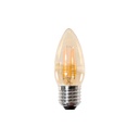 Bombillo Led Fil. Ambar C35 110V 4W 3000K