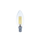 Bombillo Led Filamento C35 110V E14 4W