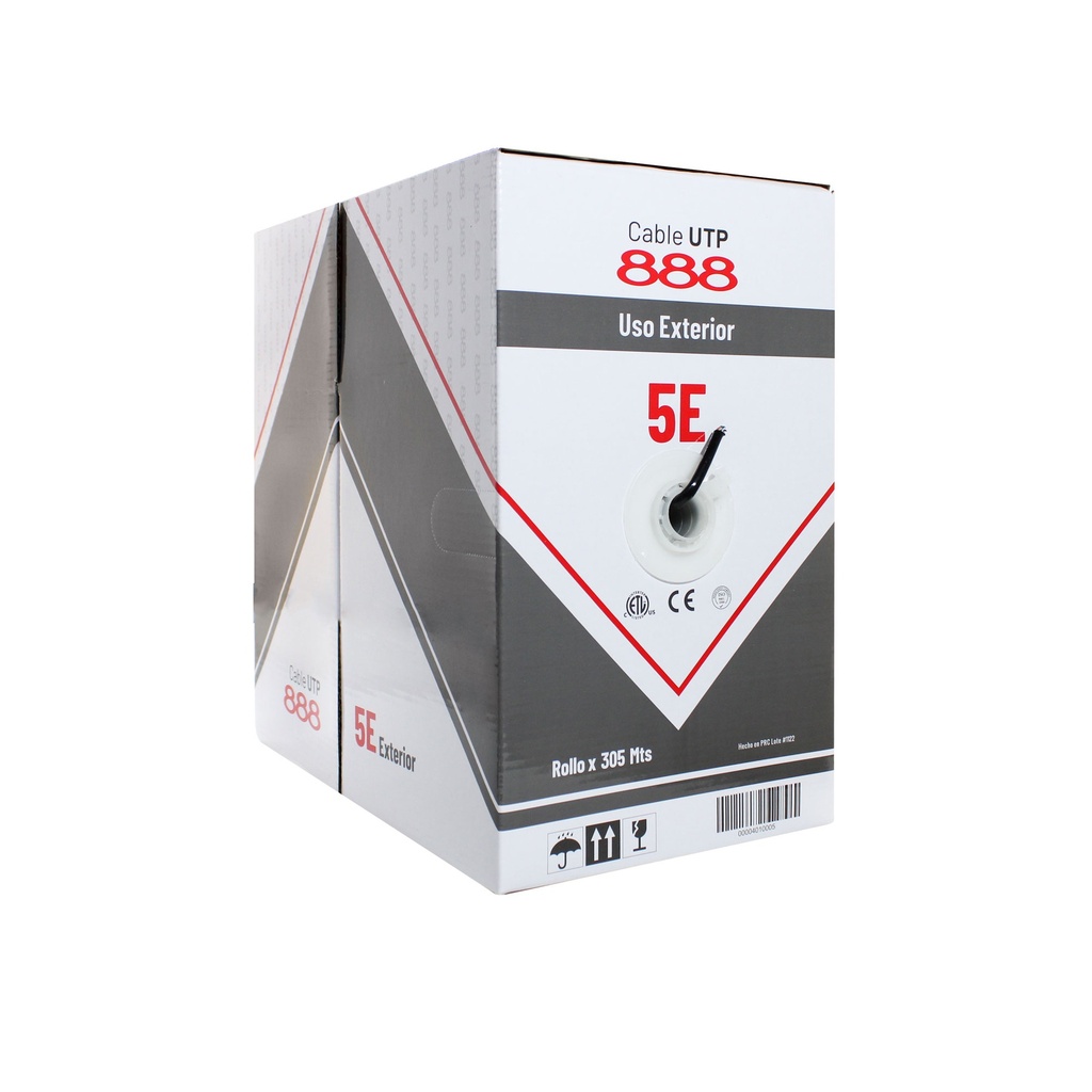 Cable UTP Exterior Rollo x 305 Mts