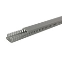 [3050213] Canaleta Ranurada Gris (2 Mts, 40 x 60 mm)