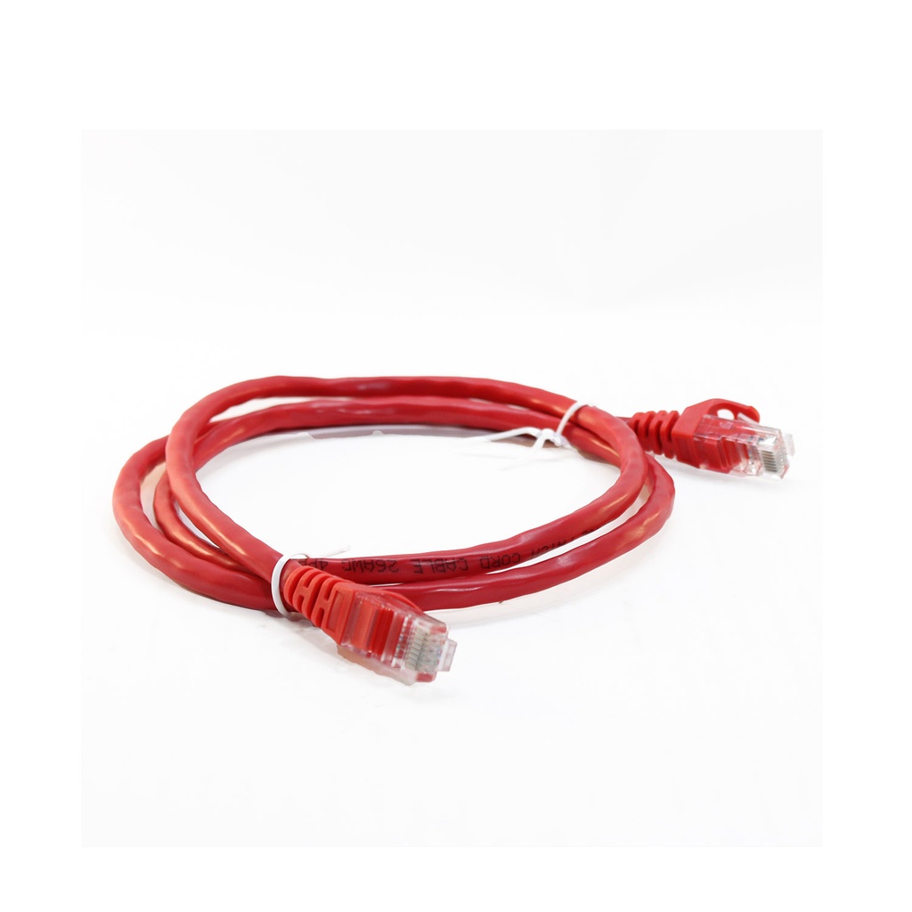 Patch Cord UTP Categoría 6 Rojo