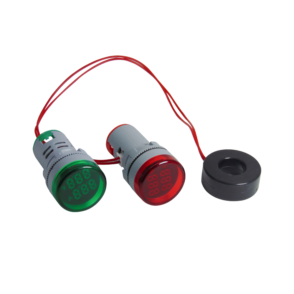 Piloto Indicador Voltios/Amperios 22mm