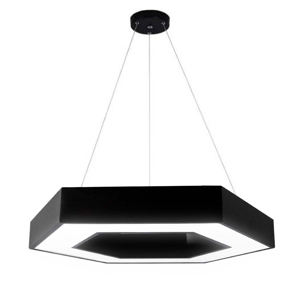 Luminaria Deco. Hexagonal 85/265V 40W