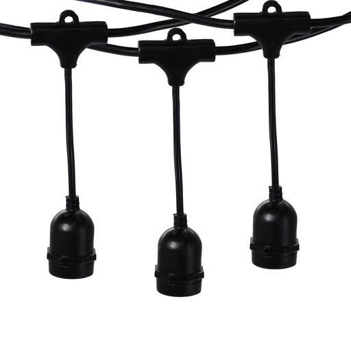 [4030123] Guirnalda Portalámpara Colgante E27 110V (5 Mts)