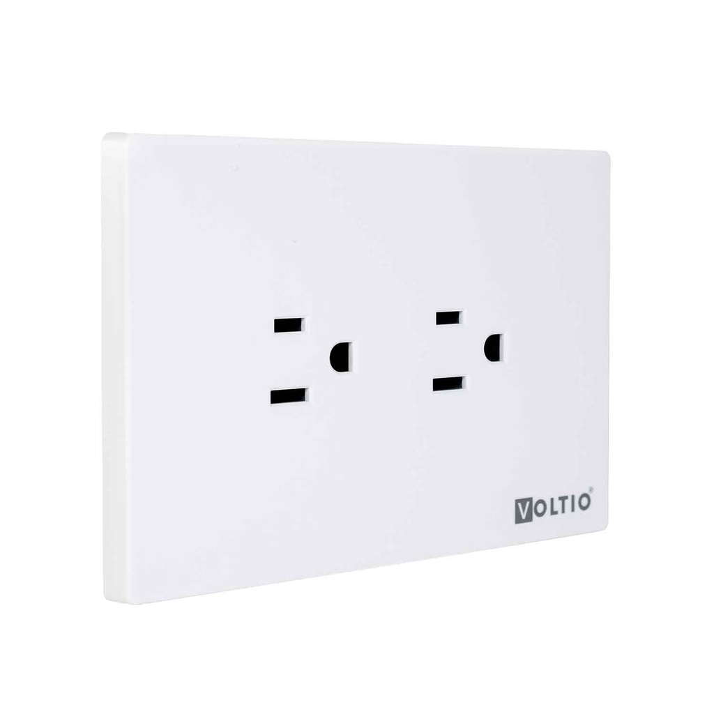 L. Gemini Tomacorriente Doble 15A 125V