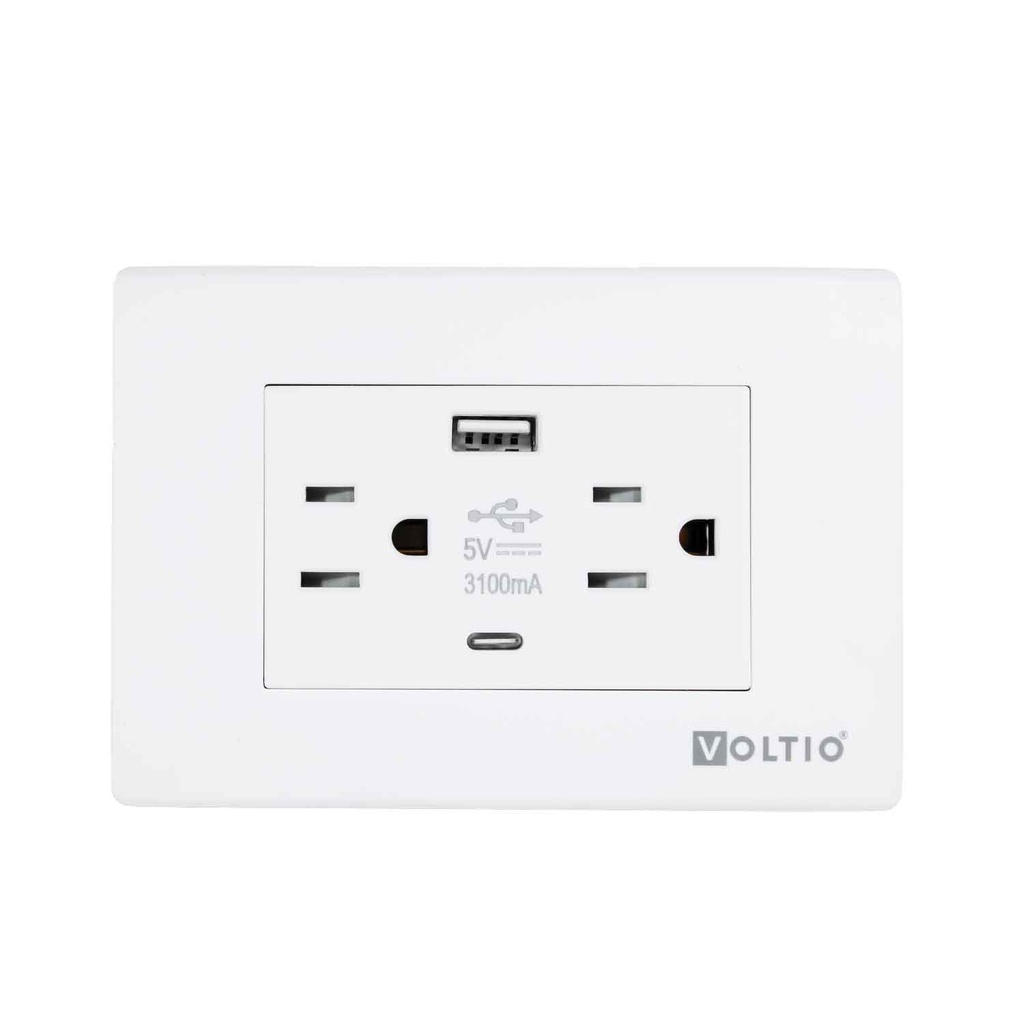 L. Lyra Toma + USB 15A 125V