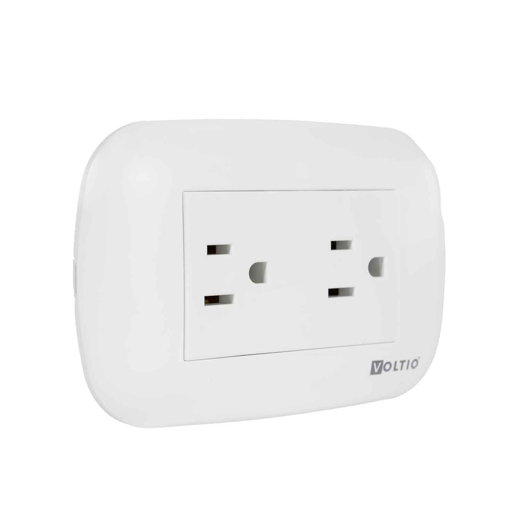 L. Carina Tomacorriente Doble 15A 125V