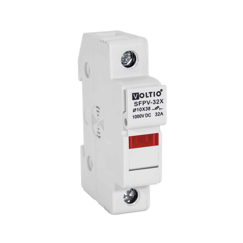 Portafusible DC 10x38 1000V