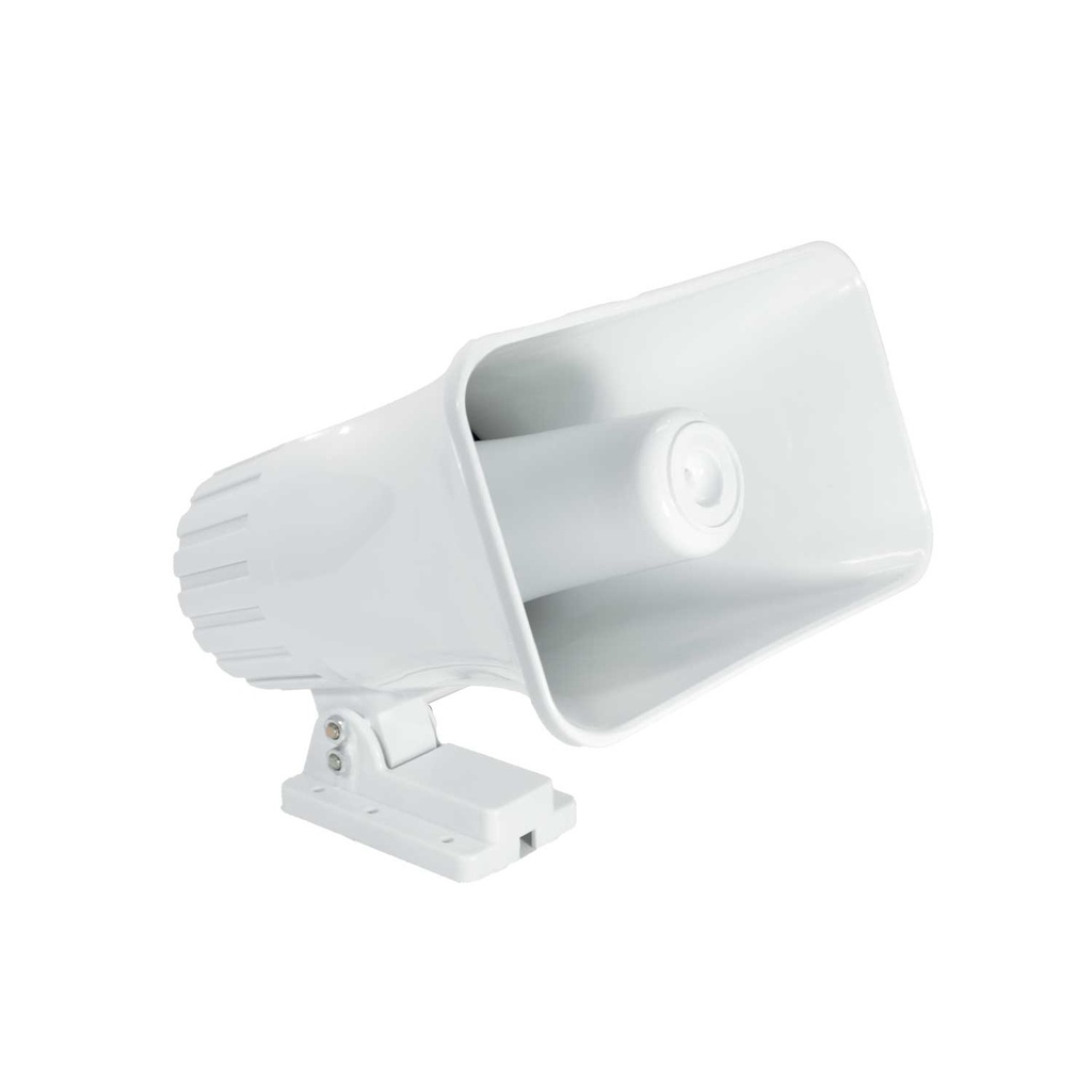 Sirena Para Alarma 12VDC Blanco