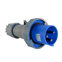 Clavija Industrial IP67 Azul 3P 63A
