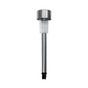 Estaca Solar Led 6500K Acero