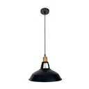 Lámpara Decorativa T0302 110V E27 Negro