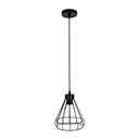 Lámpara Decorativa T0853 110V E27 Negro