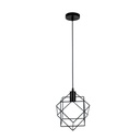 Lámpara Decorativa T2525 110V E27 Negro