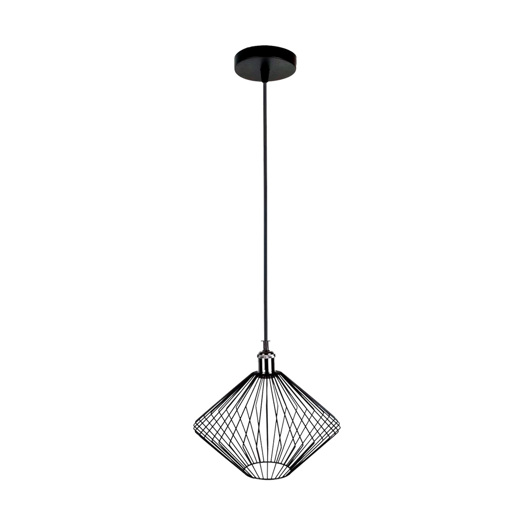 Lámpara Decorativa T3520 110V E27 Negro