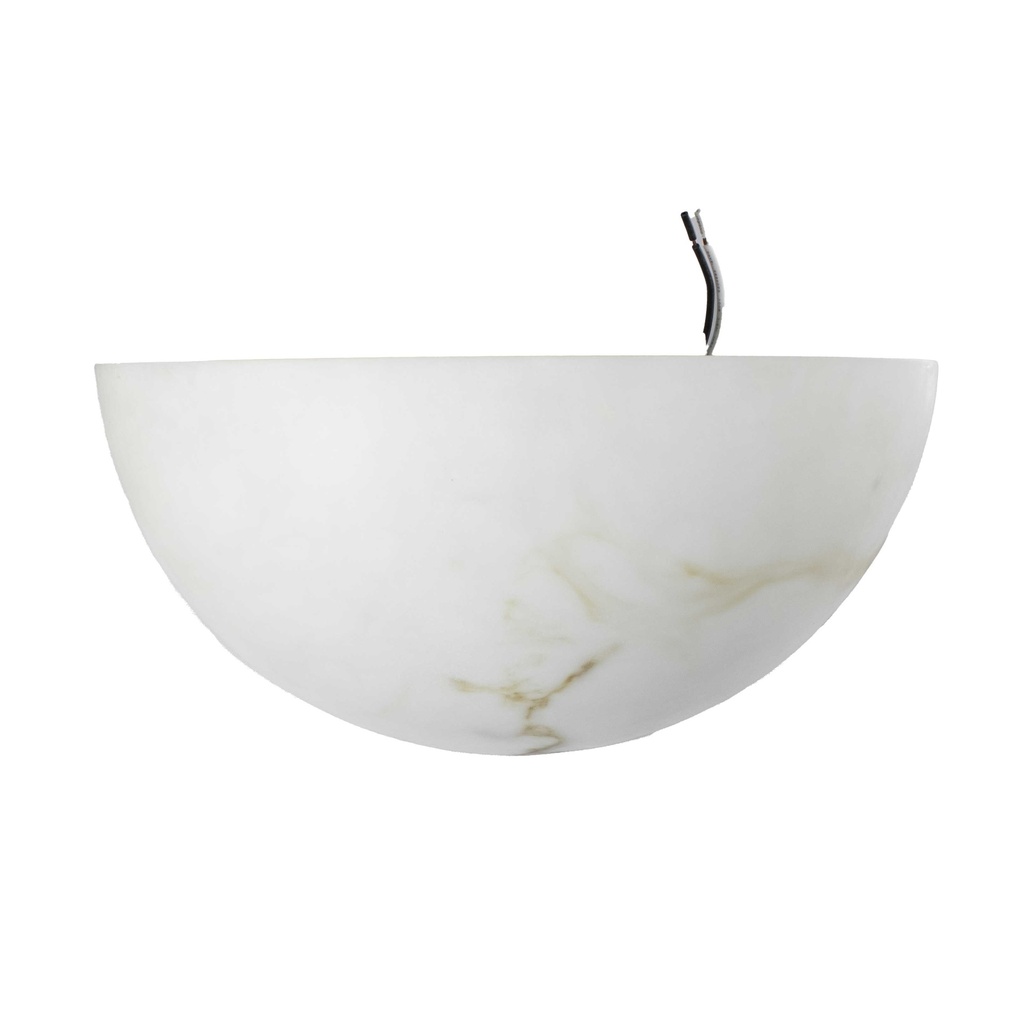 Aplique Decorativo Muro Dw Media Luna 60W E27