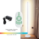 Lámpara Led Pie 110V 16W Dimer. Blanco