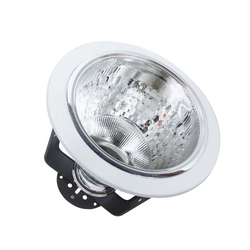 [1110254] Bala AC-01 4" E27 Con Vidrio Blanco