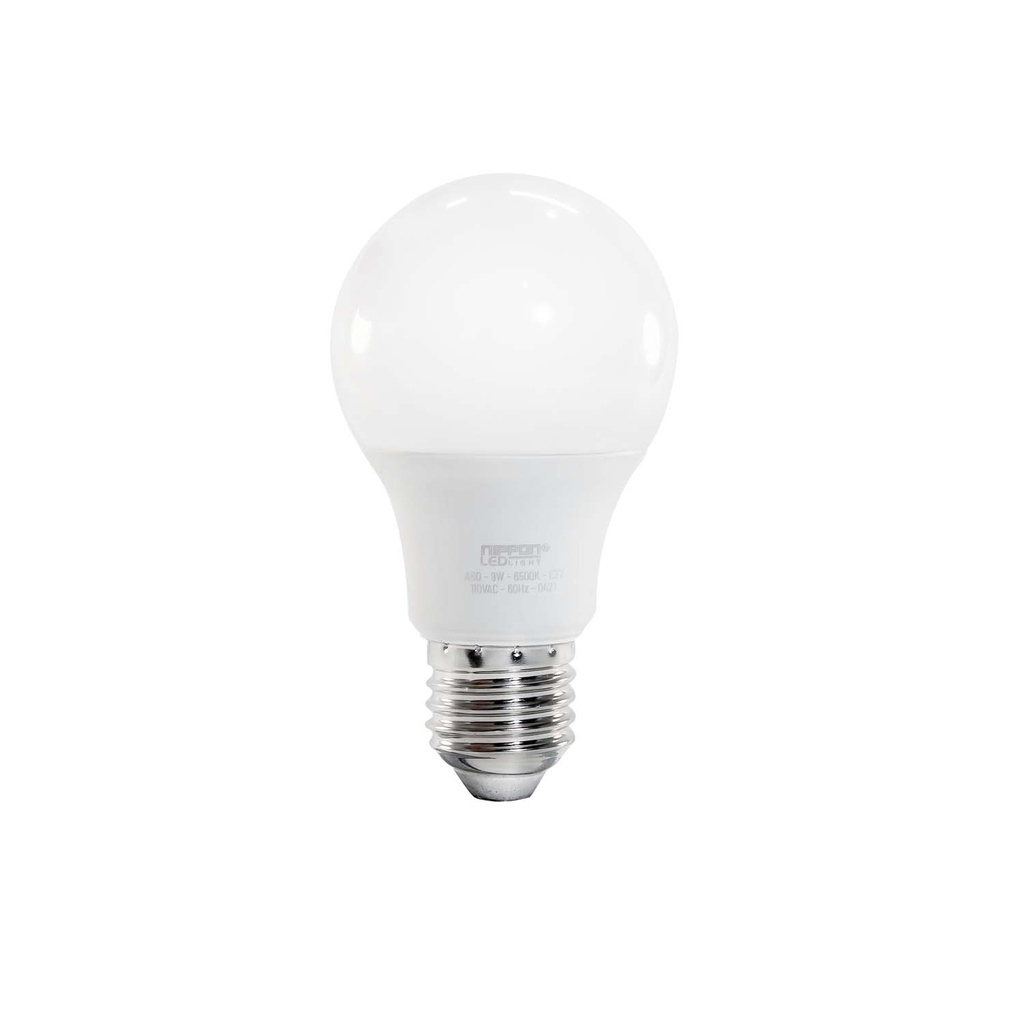 [1070075] Bombillo Led A60 12V E27 9W 6500K