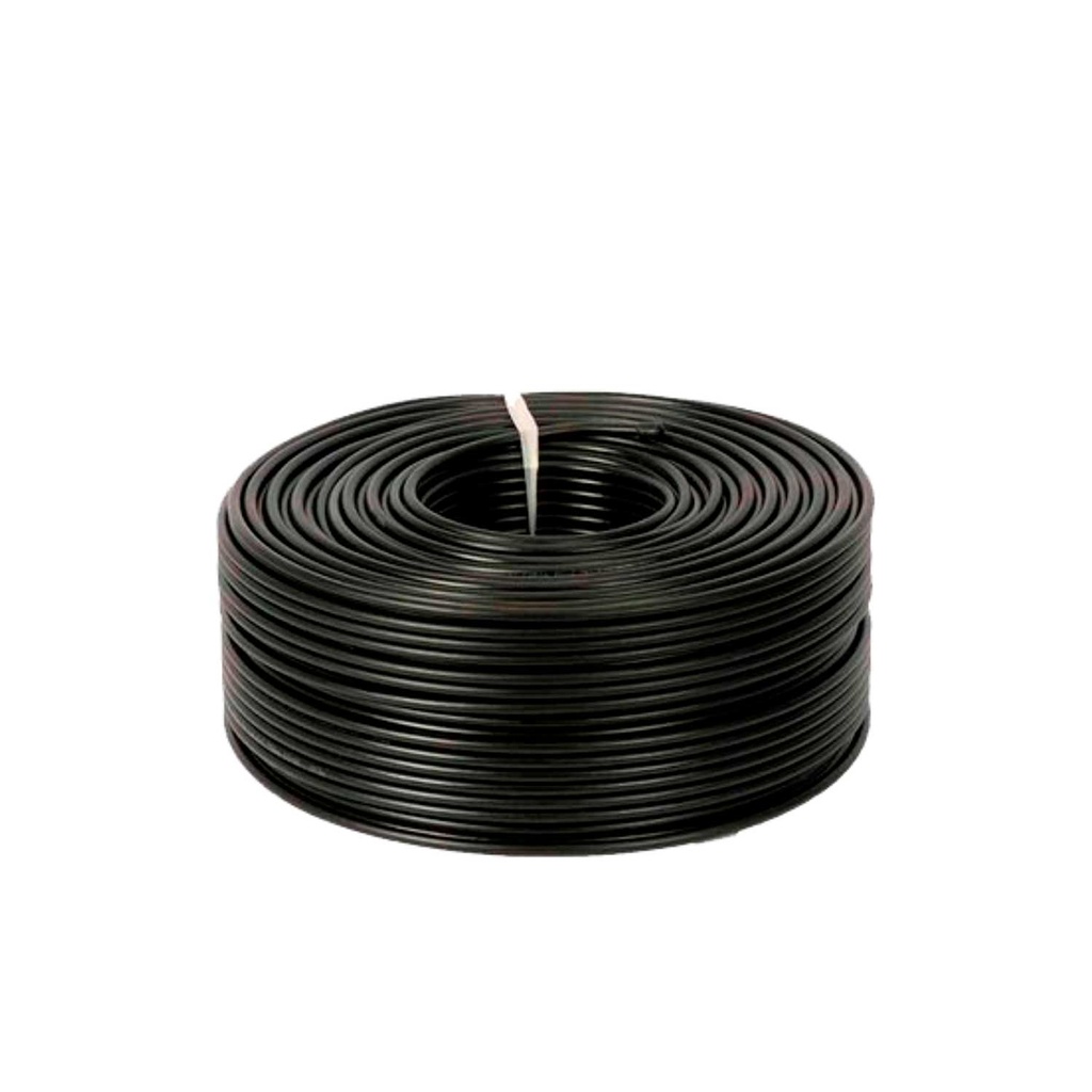 [4020021] Cable Coaxial x 305 Mts Genérico Negro RG6