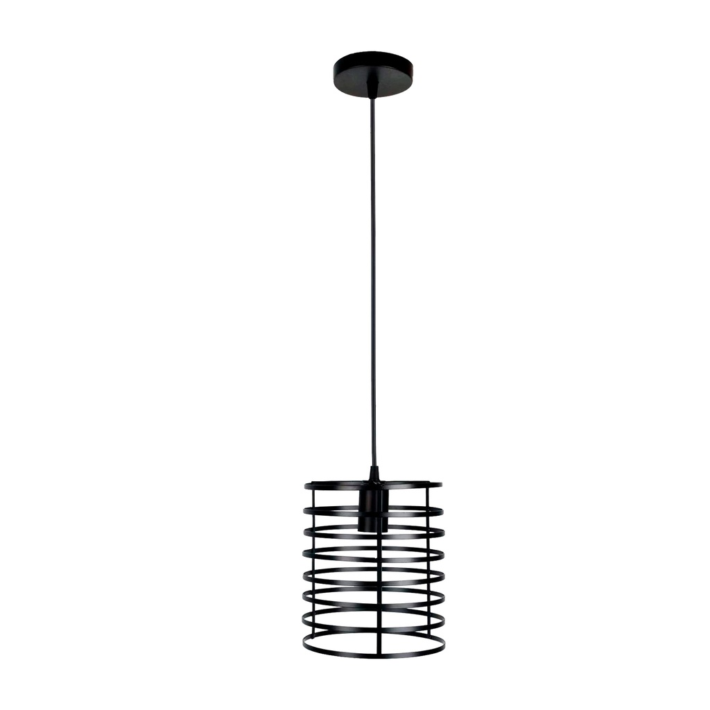 [1200220] Lámpara Decorativa T1820 110V E27 Negro