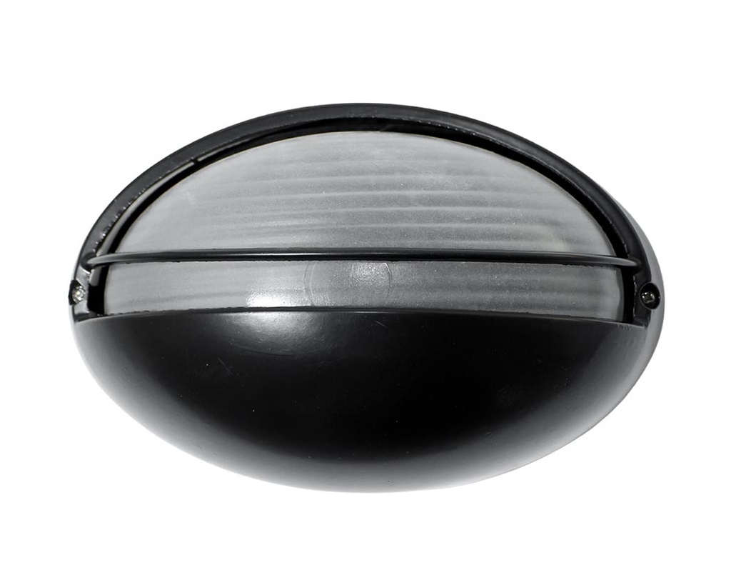 Aplique H25 60W E27 Con Rejilla Ovalado