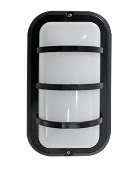 Aplique Policarbonato E27 60W Con Rejilla