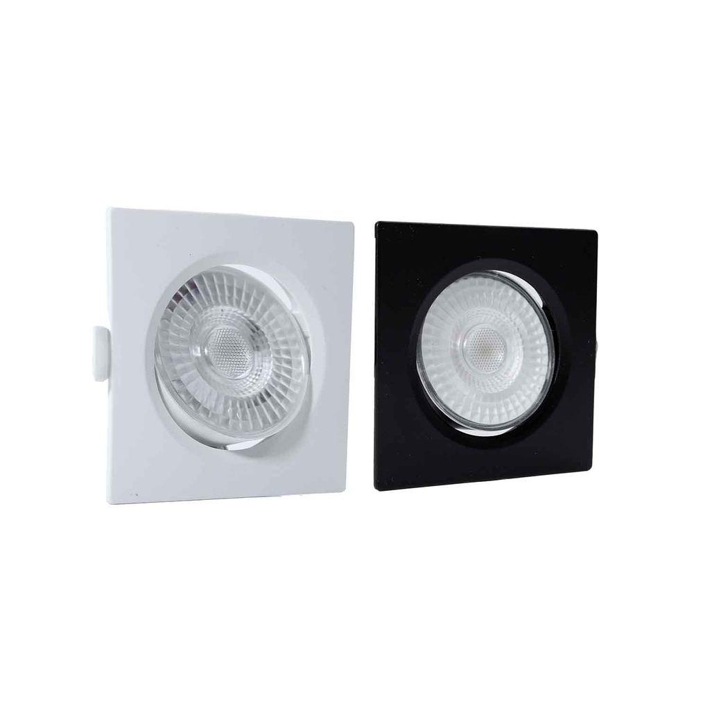 Bala Led Escualizable Cuadrada 110/240V 5W