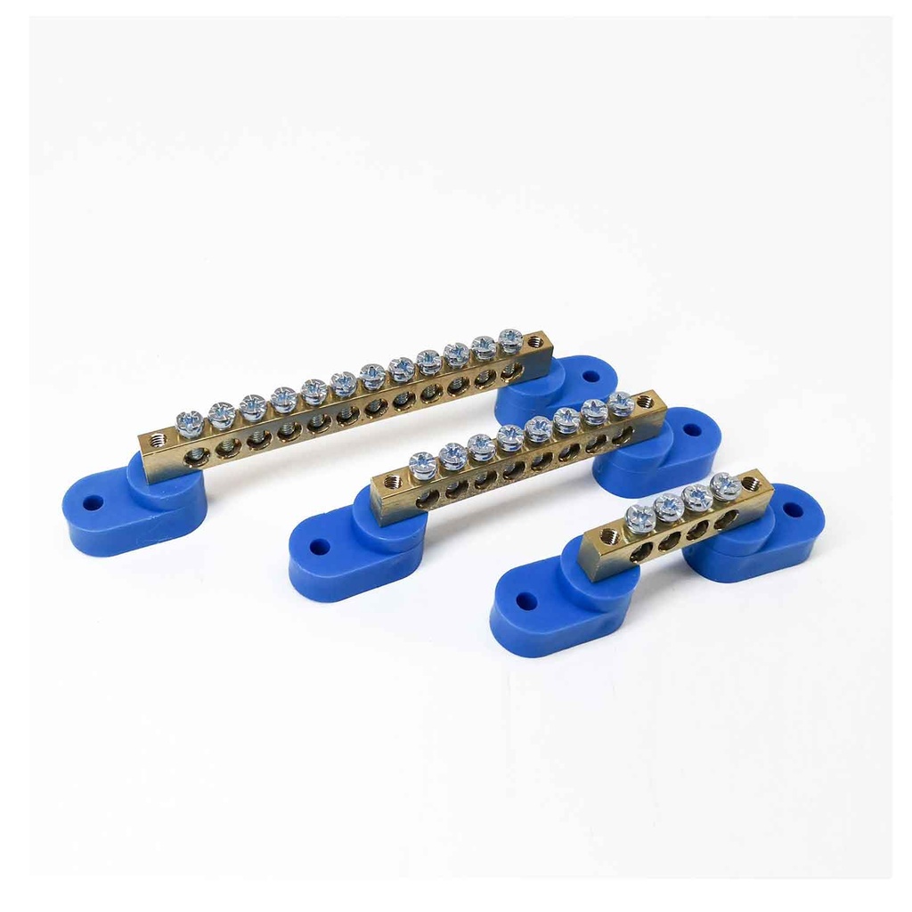 Barras Conexión Cobre Con Base