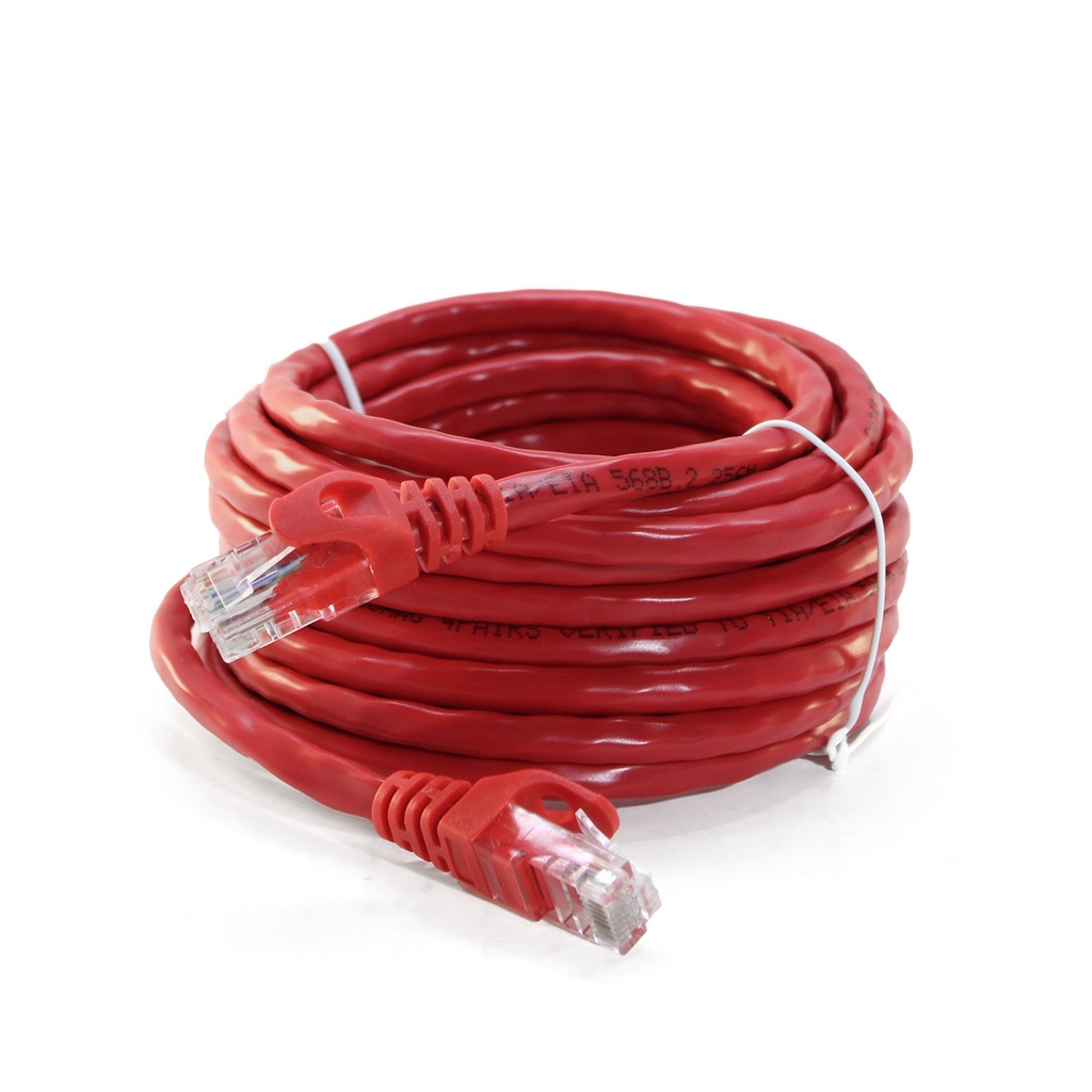 Patch Cord UTP Categoría 6 Rojo