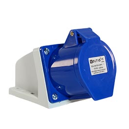 Toma Sobreponer Ind. IP44 Azul 3P